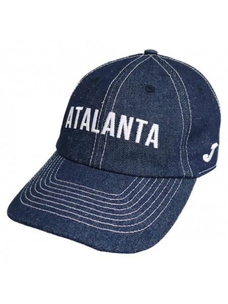 Cappellino baseball jeans ricamato Atalanta B.C.